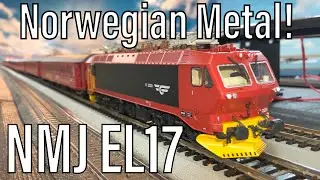 HO Scale Norwegian NSB EL-17 by NMJ Models
