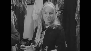 Vintage clothing market in London in 1970