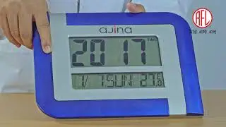 Ajina Star Digital Wall Clock | RFL | Tutorial Video