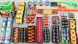 100 Unique types of Diwali crackers testing 2025 🔥 || New Diwali Fireworks Testing 2025 😍l