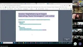 Digitalisierung im Expert Debriefing, Tools? Strategien? (wtc25)