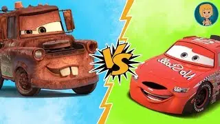 Lightning McQueen - Todd Marcus vs Tow Matter Match Cars with Gerti Toys