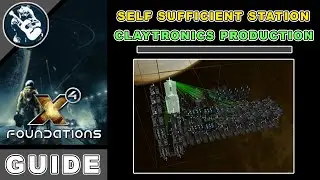 Руководство по строительству станции X4 Foundations: производство Claytronics (руководство по строительству x4)
