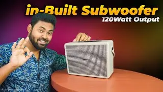 Mivi Superbox Classic 120W Bluetooth Speaker | Heavy Sound with Treble & Volume Knob