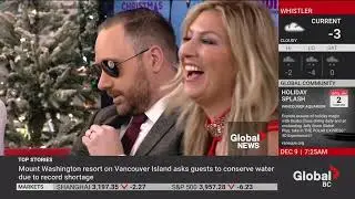 Global BC - Weekday Morning News - Season of Giving - Day 9 - Friday, December 9, 2022. The aviators