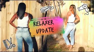 Relaxer Update #1 |Relaxed Hair