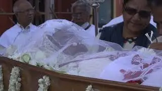 Funeral of Beatrice Gomez at St Ignatius Church Puthenthope