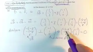 Points on vector lines