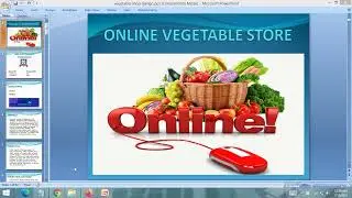 PPT - Online Vegetable Store || Python Django
