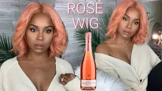 BLONDE TO ROS&Eacute; GOLD IN 5 MINUTES! watercolor Method | WINE N&rsquo; WIGS WEDNESDAY