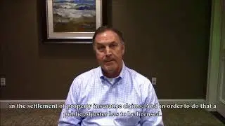 What is a Licensed Public Adjuster?