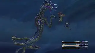 Final Fantasy X Remaster - Fighting Shinryu (PS4)