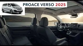 Toyota Proace Verso 2025 Ultimate Family Van Interior Tour | 9-Seater Review & Features