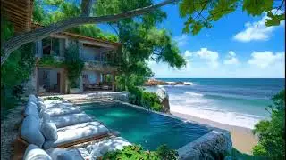 Cafe Jazz Morning Atmosphere &ndash; Bossa Nova In Coastal Calm For A Relaxed And Balanced Start