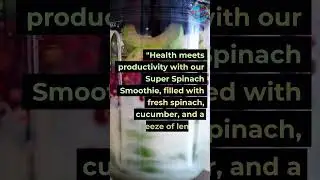 Health is for Life Smoothies  Super Spinach Smoothie 4  #shorts