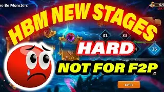 HBM NEW STAGES 😨 VERY HARD 😨 NOT FOR F2P 😨 CASTLE CLASH