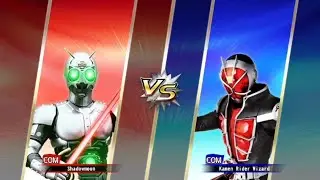 Kamen Rider Shadow Moon VS Kamen Rider Wizard 仮面ライダーシャドームーンVS仮面ライダーウィザード 