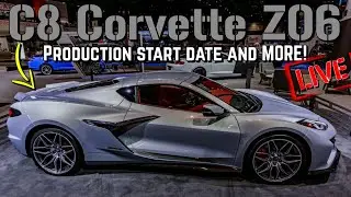 CORVETTE WEEKLY! 2023 C8 Corvette Z06 caught in the wild with FLAWS. Start of PRODUCTION and MORE!