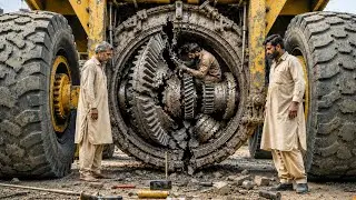 🔥 Caterpillar Front Differential Exploded Under Heavy Load – Complete $10,000 Rebuild