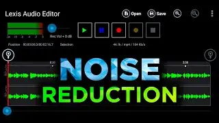 How To Remove Noise From Audio in Lexis Audio Editor Noise Reduction 2024 | Remove Noise From Video