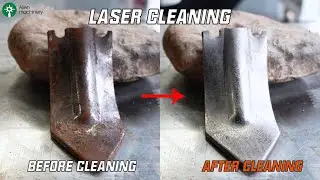 SEAGULL-2 Pulse Laser Rust & Oxide Removal &ndash; 300W Demo on Multiple Tools