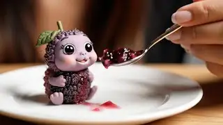 The Cutest Baby Fruits Ever | Tiny Spoon ASMR Feeding (Part 2)