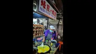 SHORT | ENG KEE FRIED OYSTER FRIED PRAWN | NEW LANE STREET FOOD STALLS | PENANG | FOODS | MALAYSIA