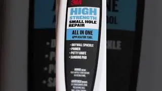 3m&rsquo;s &ldquo;High strength small hole repair&rdquo; product review. #diy #review #handyman #homerepair