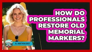 How Do Professionals Restore Old Memorial Markers?