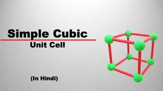 Simple Cubic Unit Cell | In Hindi | Crystal Structure