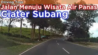 Jalan Menuju  Wisata Air Panas Ciater Subang ~ Driving Tour Indonesia