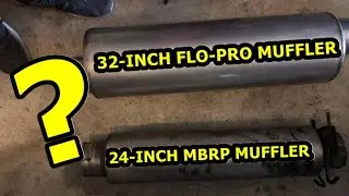 WHAT'S THE DIFFERENCE BETWEEN A MBRP AND A FLO-PRO MUFFLER?