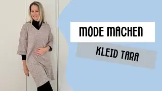 Nähanleitung Kleid TARA | V-Ausschnitt + Nahttaschen selber nähen | Schritt für Schritt Nähanleitung
