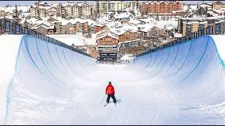 Average Rider Tries X Games SuperPipe