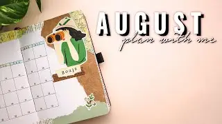 AUGUST 2020 🌴 BULLET JOURNAL ⛰️ ADVENTURE THEME || TristArtist