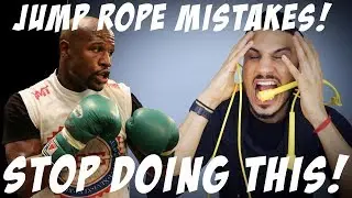 TOP 5 Jump Rope Mistakes!! A Guide to the MAYWEATHER Technique