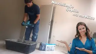 Kako pravilno navući ljepilo za stiropor s mrežicom? | Keramičar savjetuje👷𝐄𝐩.𝟐𝟔