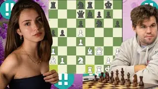 Magnus Carlsen vs Anna Cramling 19