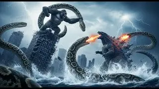 😱 Unthinkable Disaster: King Kong and Godzilla Trapped in a Deadly Giant Python Snake Ambush