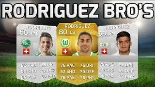 FIFA 15 - THE RODRIGUEZ BROTHERS!!! - Fifa 15 Rodriguez Brothers Squad Builder