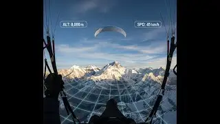 Metaverse Paragliding| Google EarthVR - Mt Everest Base Camp To The Summit #livestream #pov,  #vr
