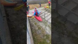 Gotta love the Upper T seal launch 🔥 #frenchalps #summer #kayaking #adventure #whitewaterkayaking