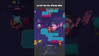 1V1 Showdown Situation - Brawl Stars Short #shorts #brawlstars #brawlstarsShorts