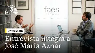 Entrevista al expresidente del Gobierno José María Aznar (Versión íntegra)