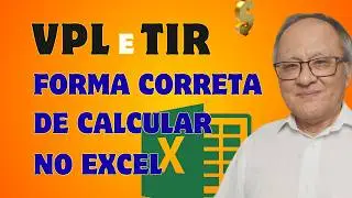 VPL e TIR: C&aacute;lculo F&aacute;cil e CORRETO no Excel