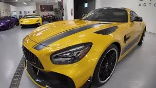 2020 Mercedes-Benz AMG GT R Pro in AMG Solarbeam Yellow Metallic!
