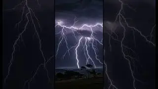 Deep Sleep Storm Sounds 💤 #ASMR #StormChaser #Thunderstorm #Shorts
