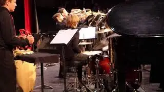 Lakeridge Junior High Jazz Band - Julia Smith on Drum Kit
