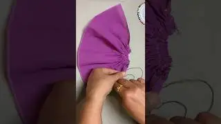 Tricks to make perfect gathers by hand gathering |Gathered skirt |DIY| Fashion Design |Dress Design