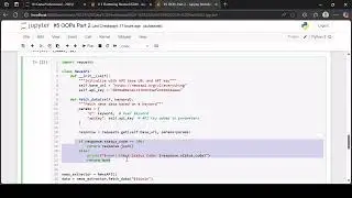 Python | OOPs Game Changing - Data Cleaning and web scrapping (API) | OOPs Part 2
